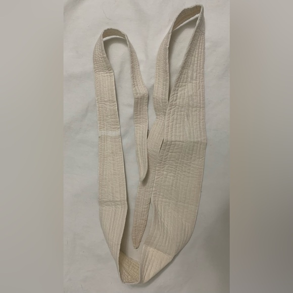 NEW vintage cotton Cummerbund-Obi-Apron belt - Picture 6 of 13